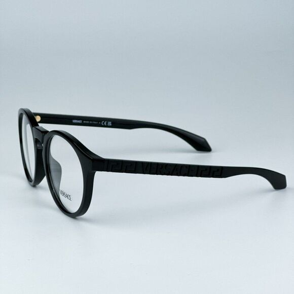 NEW Versace VE3355U GB1 Black Oval Unisex Eyeglasses VE 3355U - Picture 7 of 10